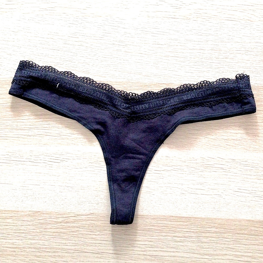 Tommy Hilfiger Lace Trim Thong NWOT